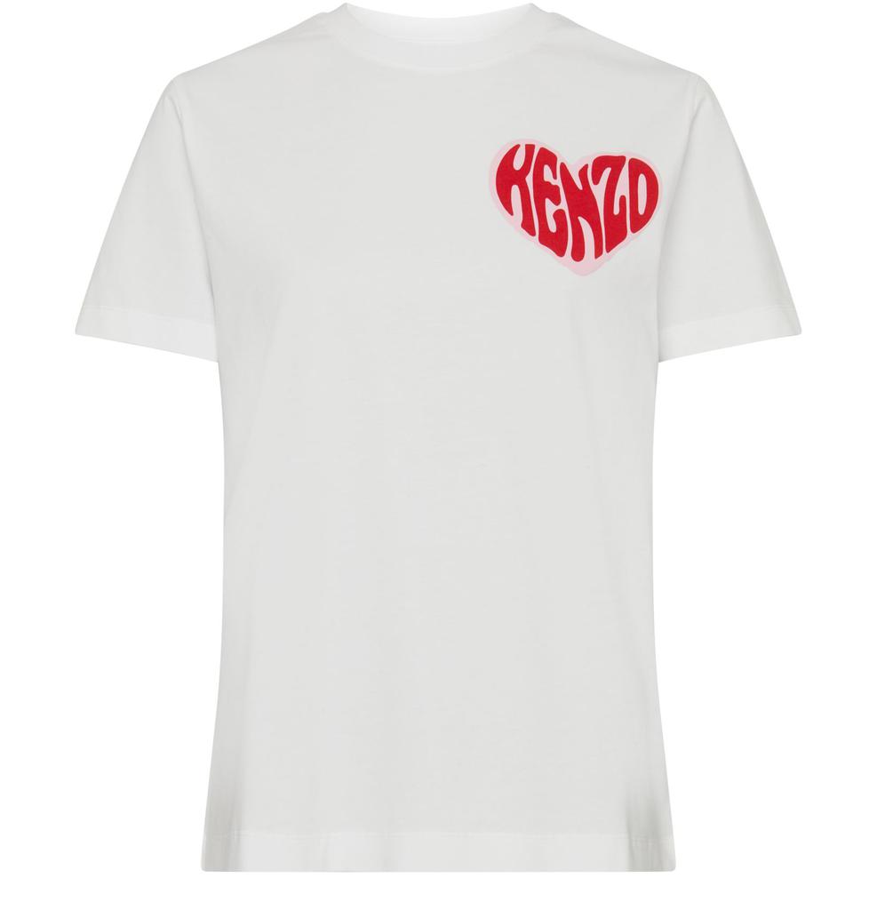 Kenzo Hearts loose T-shirt