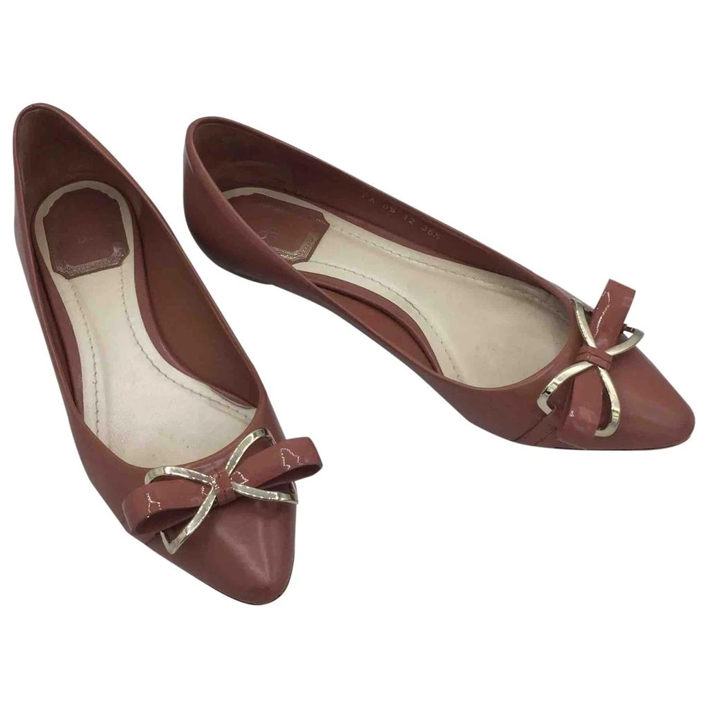 Dior Dior Leather ballet flats