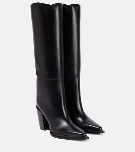Jimmy Choo Cece 80 leather knee-high boots 1