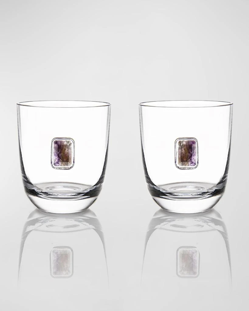 ANNA New York Elevo Double Old-Fashioned Glasses, Set of 2 1