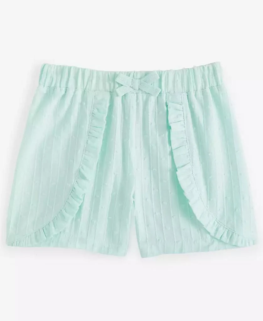 First Impressions Baby Girls Clip-Dot Cotton Shorts, Created for Macy's 1