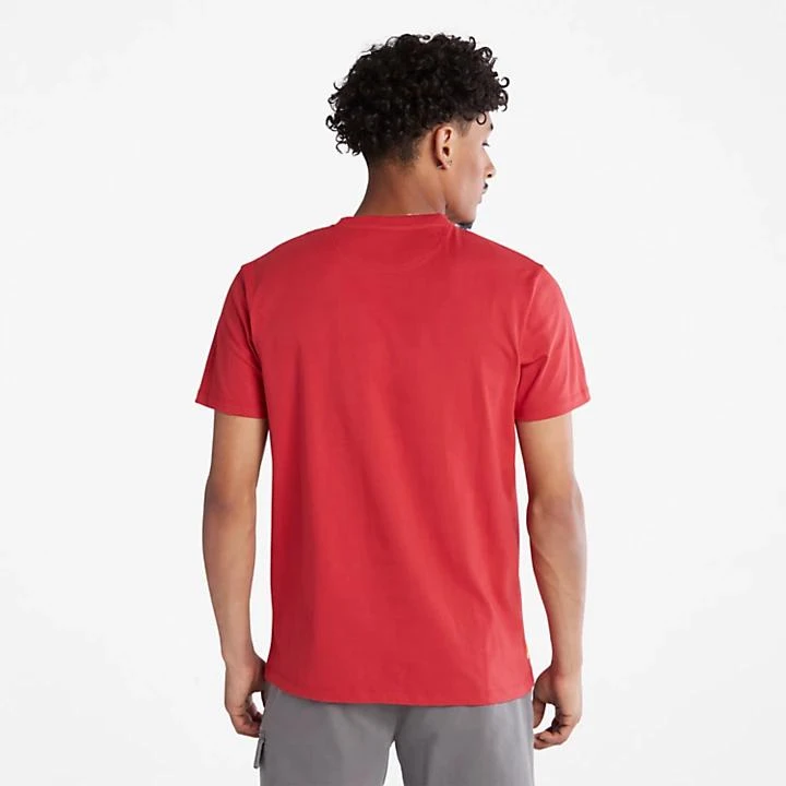 Timberland Dunstan River Crew T-Shirt for Men in Red 2