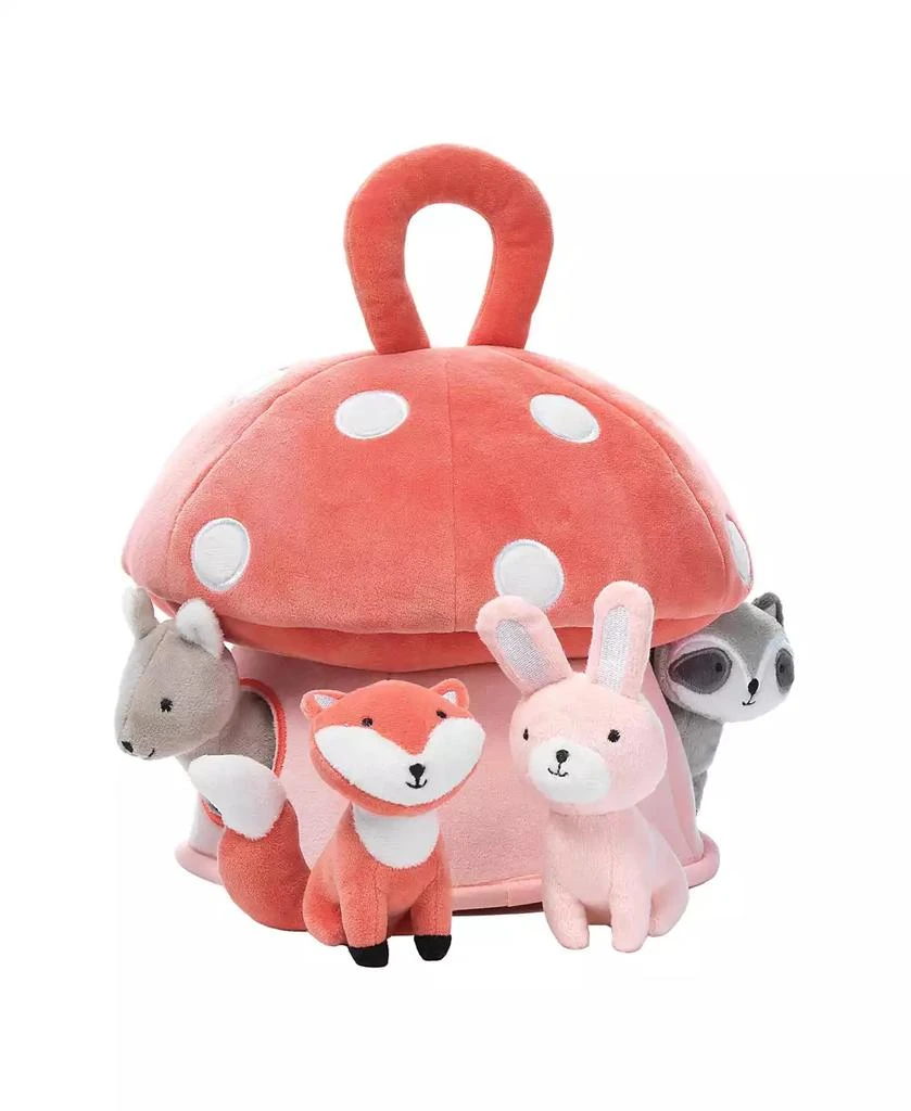 Lambs 
Ivy Interactive Plush Mushroom House with Stuffed Animal Toys 4