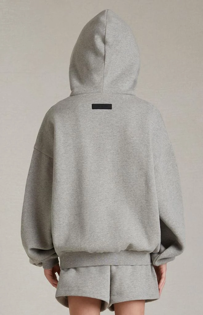 Essentials Essentials Dark Heather Oatmeal Hoodie 4