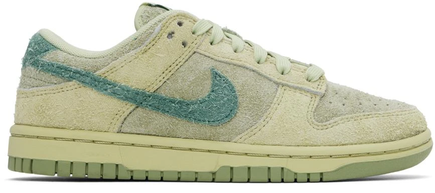 NIKE Green Dunk Low Sneakers 1