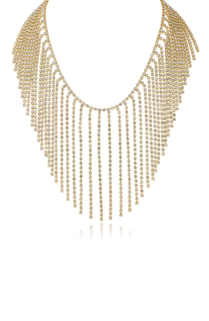 JARDIN Multistrand Crystal Statement Necklace