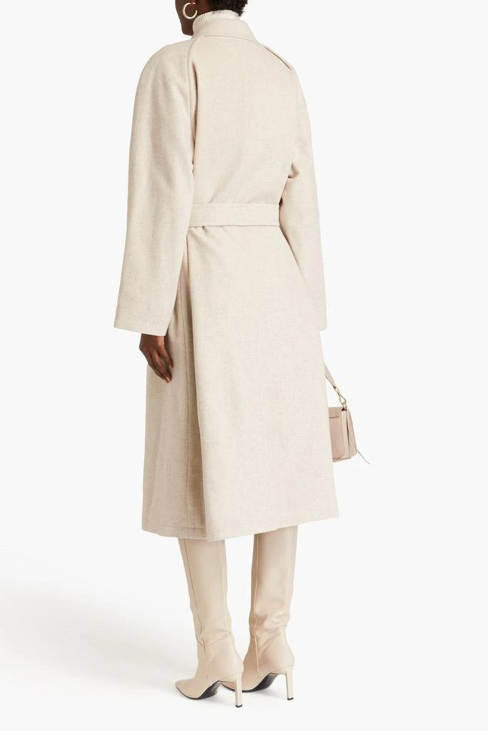 Le 17 Septembre Belted wool coat 3