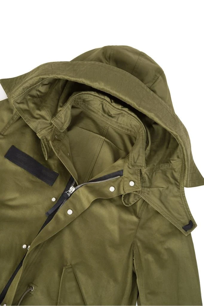 Givenchy Givenchy Printed Hooded Parka 8