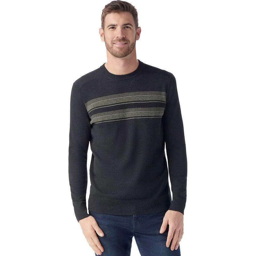 SmartWool Sparwood Stripe Crew Sweater - Men's 1