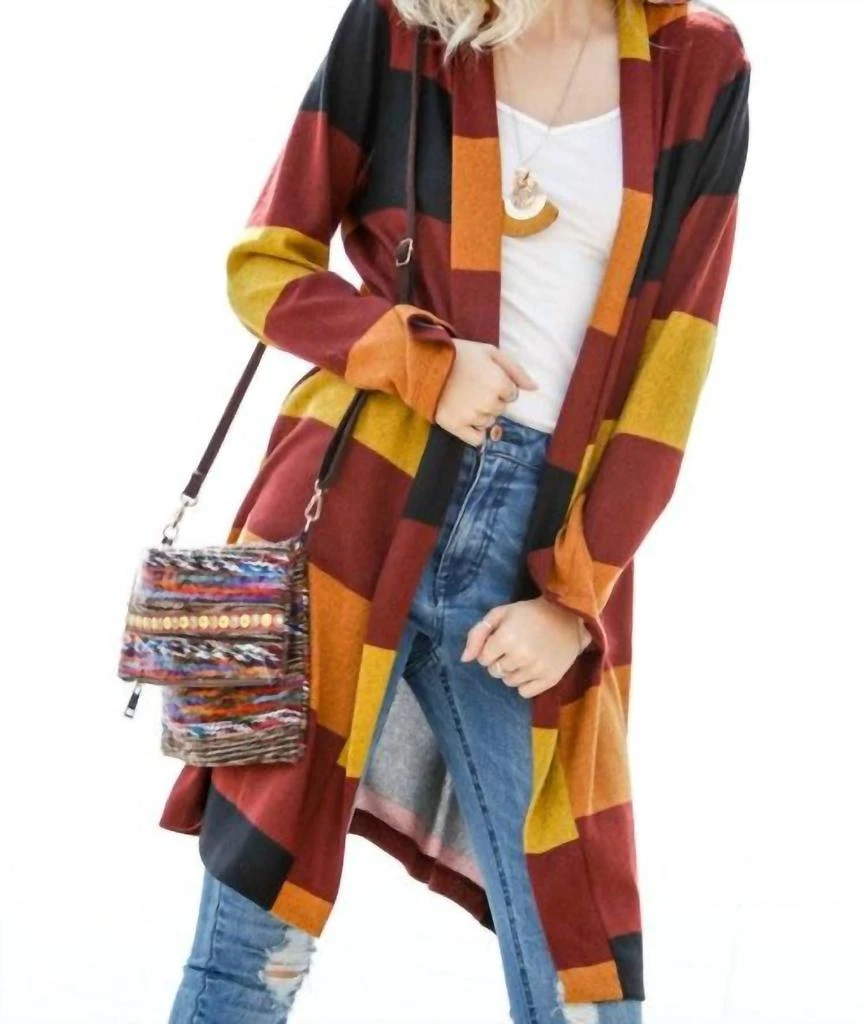 My Story My Story - 3 C's Striped Cardigan 3