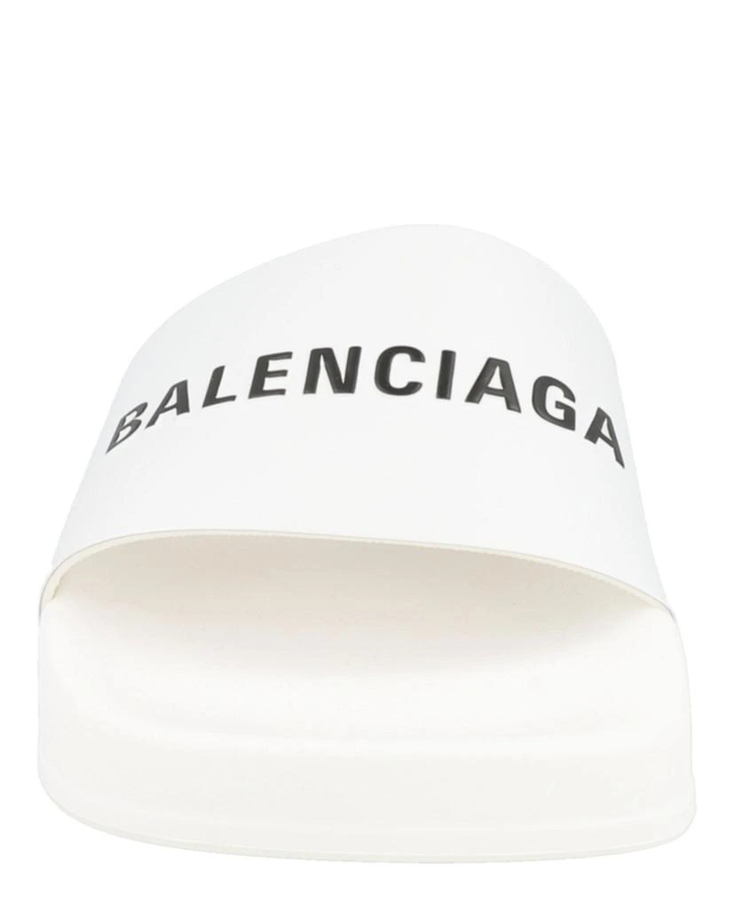 Balenciaga Logo Pool Slides 4