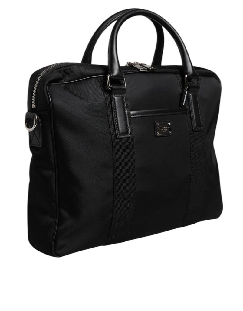 Dolce & Gabbana Leather Document Briefcase Top Handle Men's Bag 2