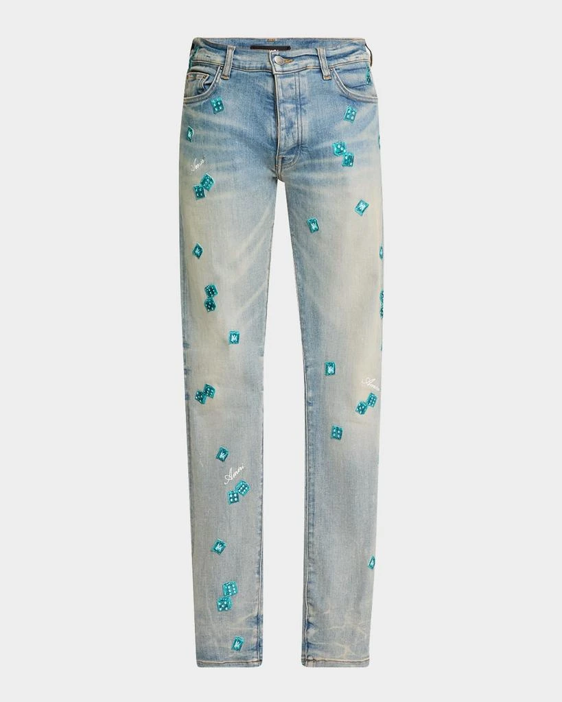 AMIRI Men's Dice Skinny Jeans 1