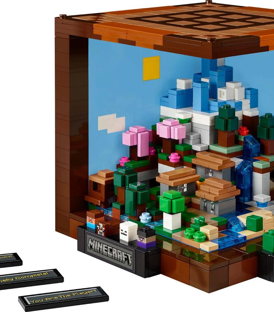 LEGO Minecraft Crafting Table Model Set for Adults 21265 2