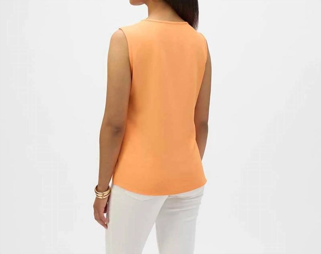 JOSEPH RIBKOFF Joseph Ribkoff - Sleeveless Scoop Neck Pullover 2