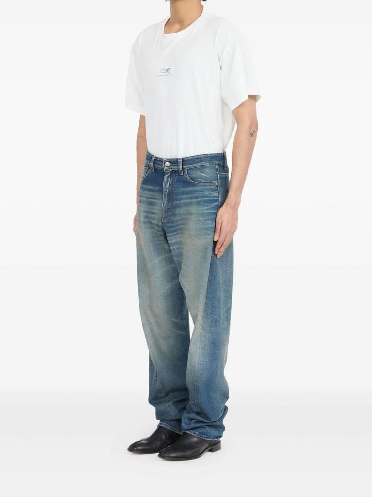 MM6 MM6 MAISON MARGIELA - Denim Cotton Jeans 1
