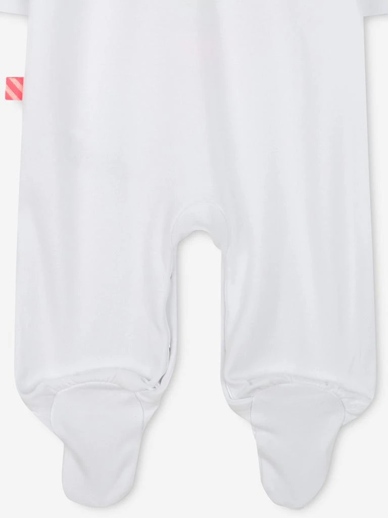 Billieblush Baby Girls Heart Babygrow in White 4