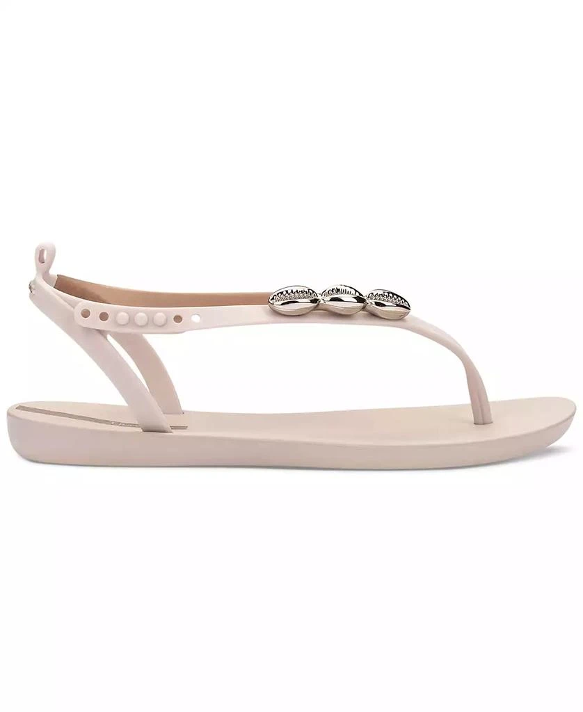 Ipanema Salty II Metallic Shell Detail Thong Sandals 8