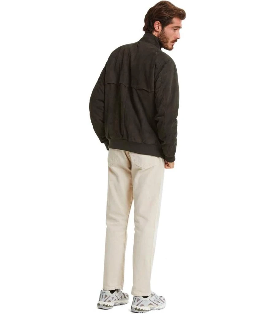 Baracuta BARACUTA  G9 SUÈDE WINTER MILITARY GREEN BOMBER JACKET 5