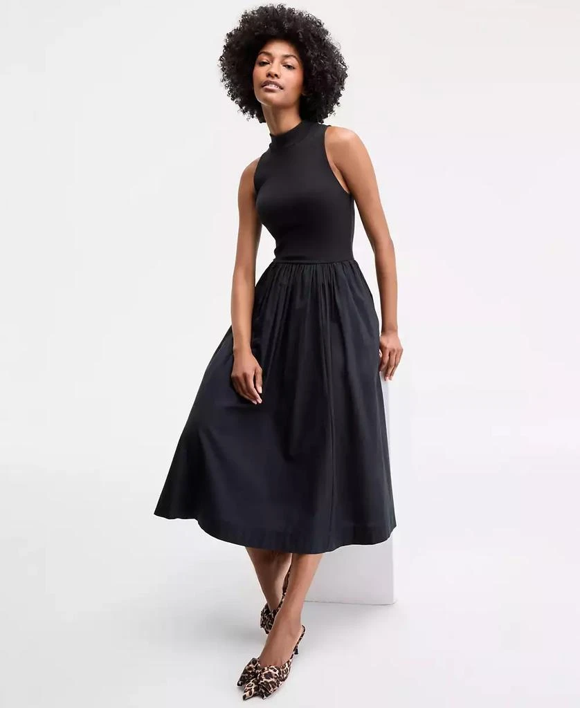 On 34th Women
s High-Neck Sleeveless Midi Dress, Exclusively at Macy
s 2