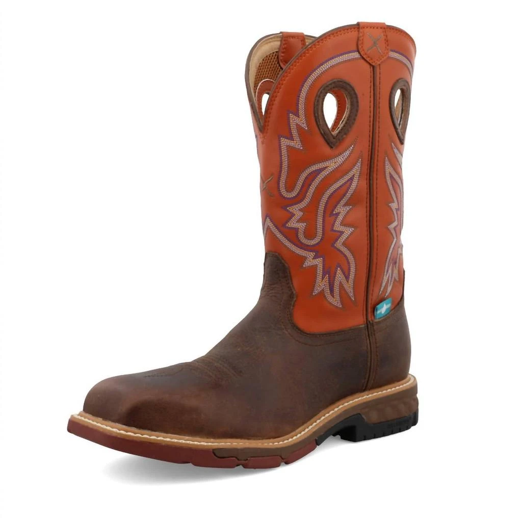 TWISTED X Twisted X - Men's Nano Safety-toe Work Boot 3