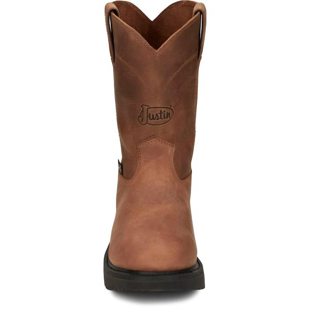 Justin MEN'S ROUND-UP 10” ROUND TOE - EEE WIDTH 4