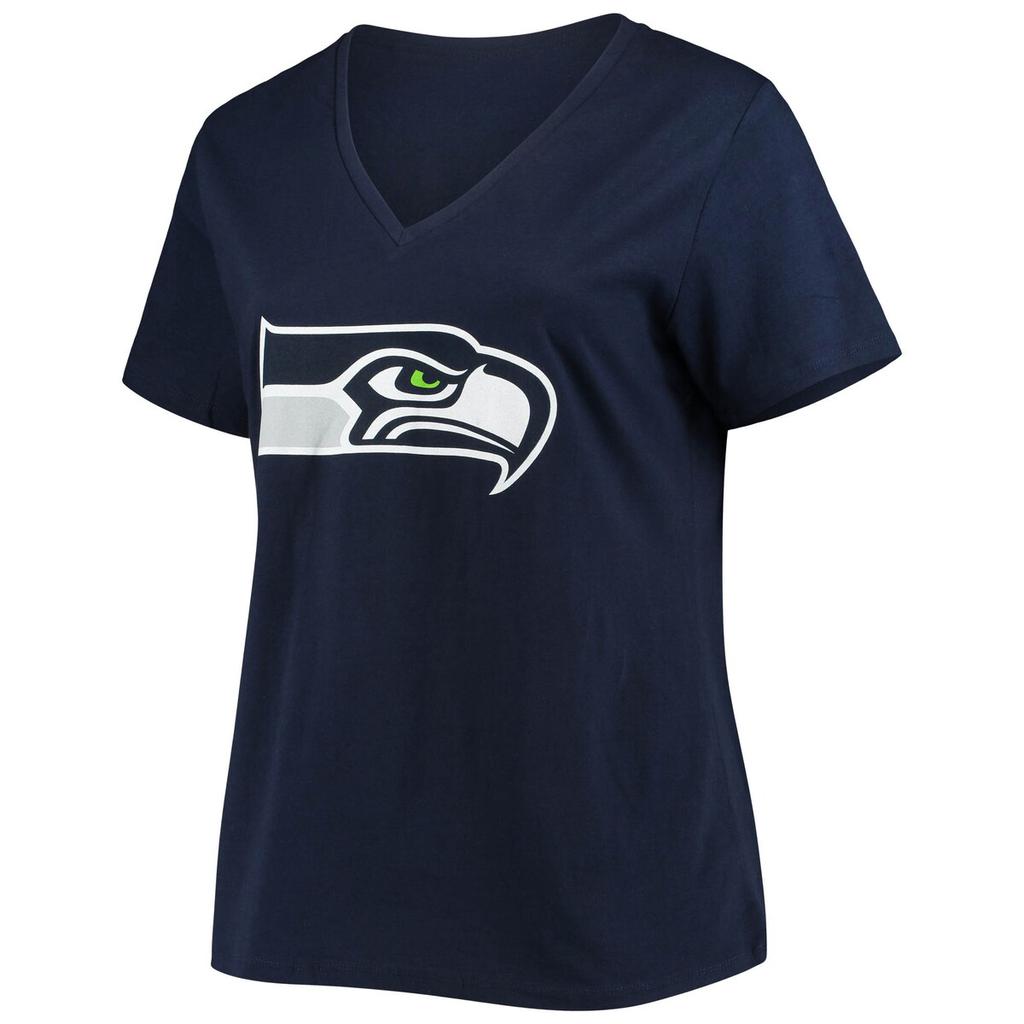 Fanatics Fanatics Seahawks College Plus Size V-Neck T-Shirt - Women's
