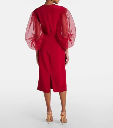 Altuzarra Danielle silk cady midi dress 3