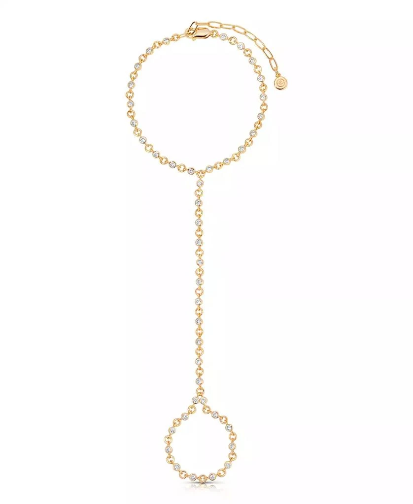 Ettika Jewelry Crystal Dotted Hand Chain