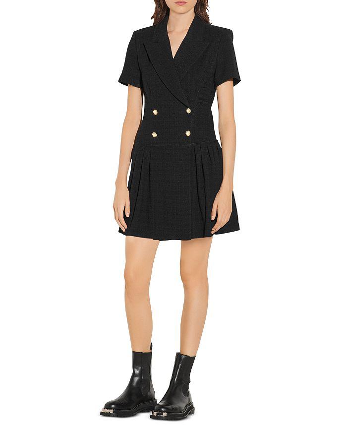 Sandro Rossa Tweed Dress