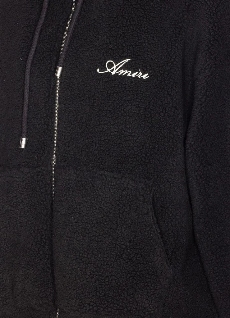 AMIRI Amiri Bones Fleece Zip Hoodie 4