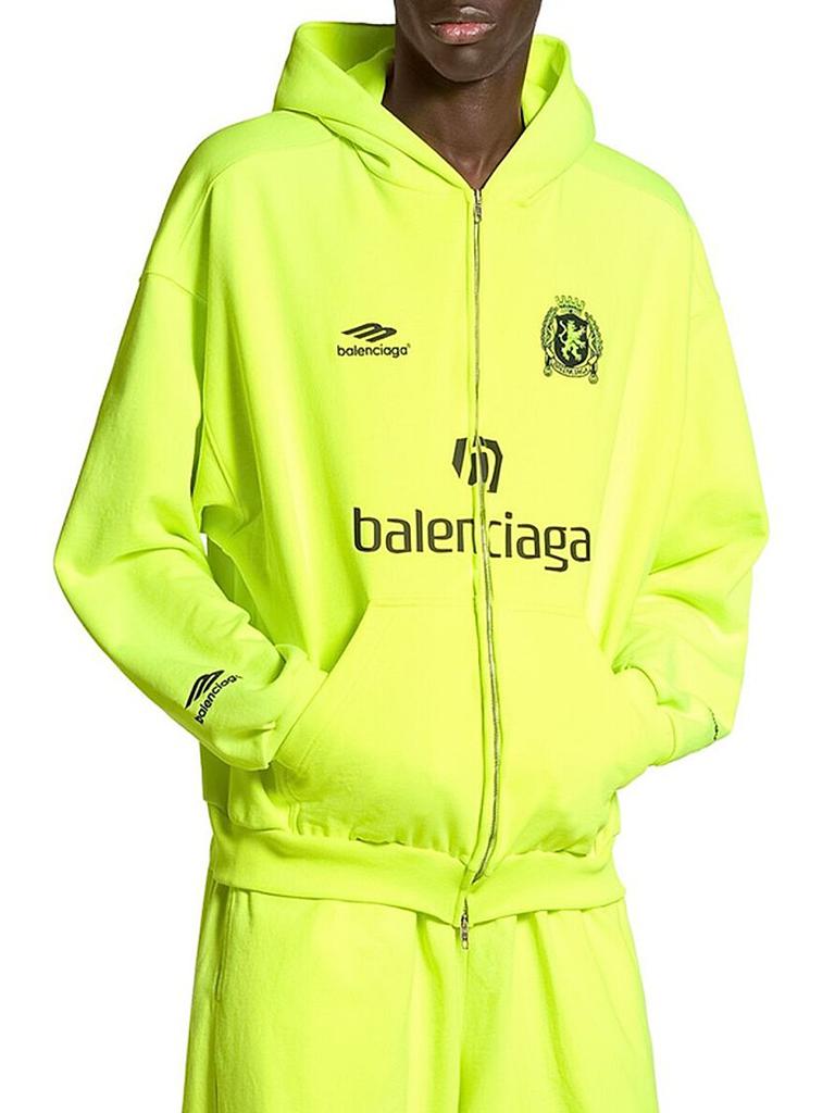 Shop Paris Soccer Medium Fit Zip-Up Hoodie on Sale at BeyondStyle