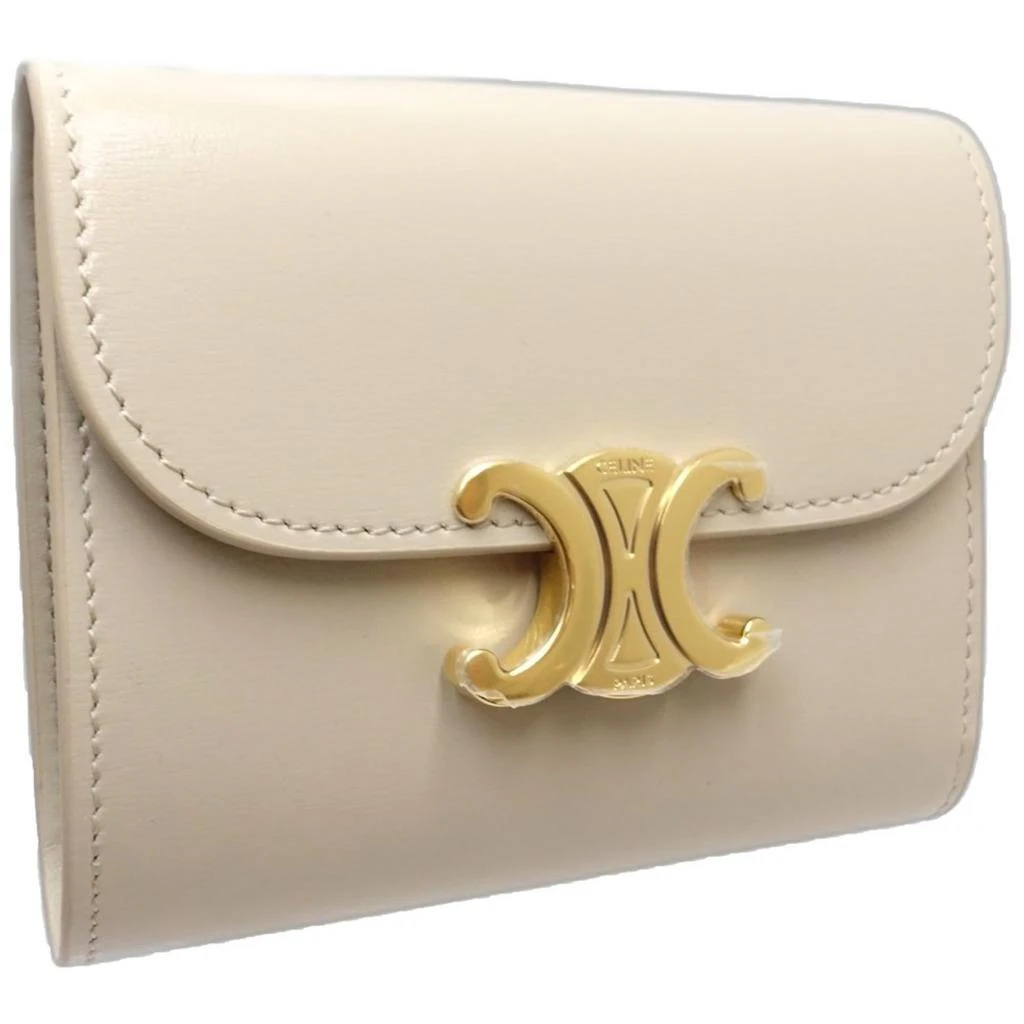 Celine Leather Wallet (Tri-Fold) (Pre-Owned) 2