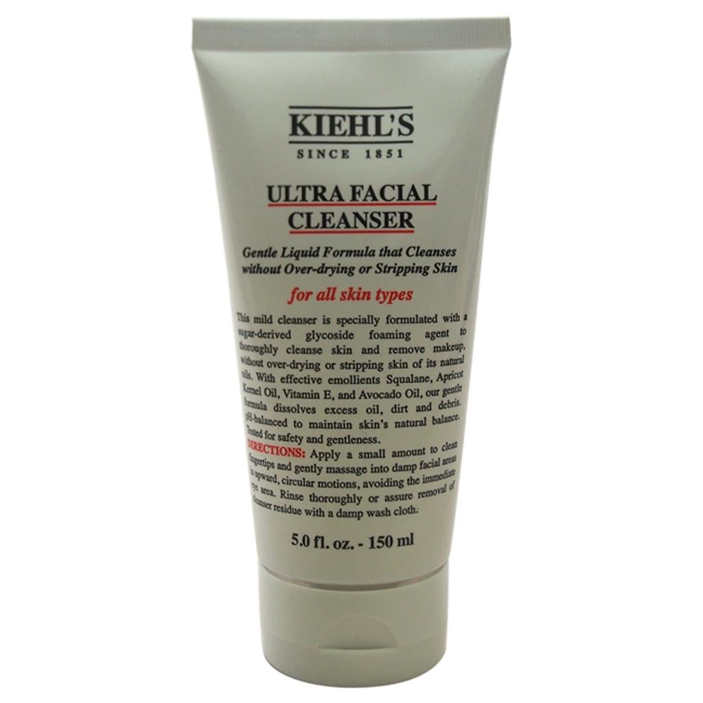 Kiehls Ultra Facial Cleanser For All Skin Types by  for Unisex - 5 oz Cleanser 1
