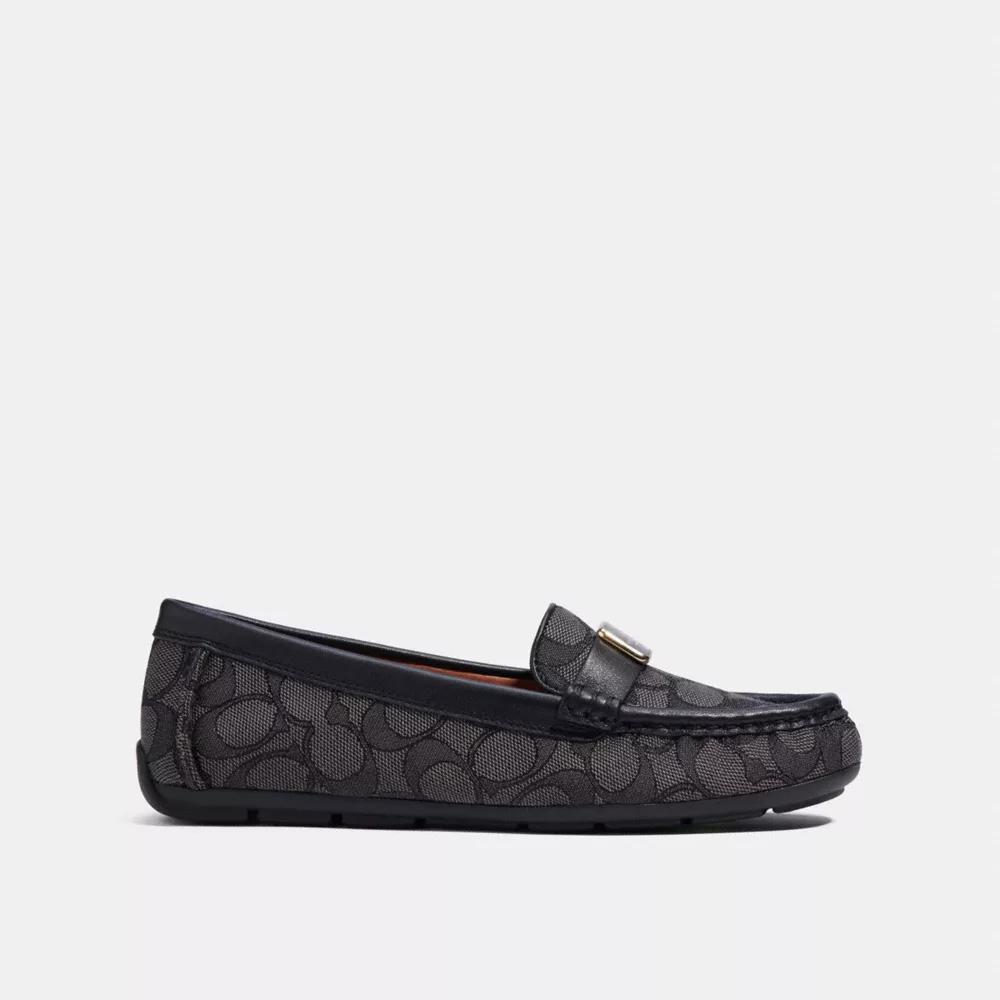 Coach Mona Driver In Signature Jacquard - Shoes - BeyondStyle