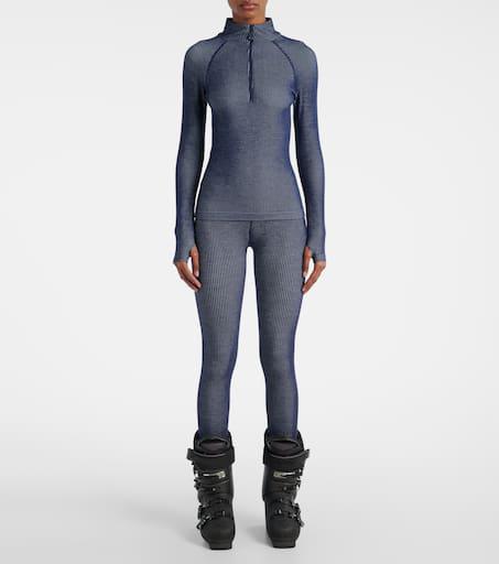 Cordova Stowe wool-blend ski leggings