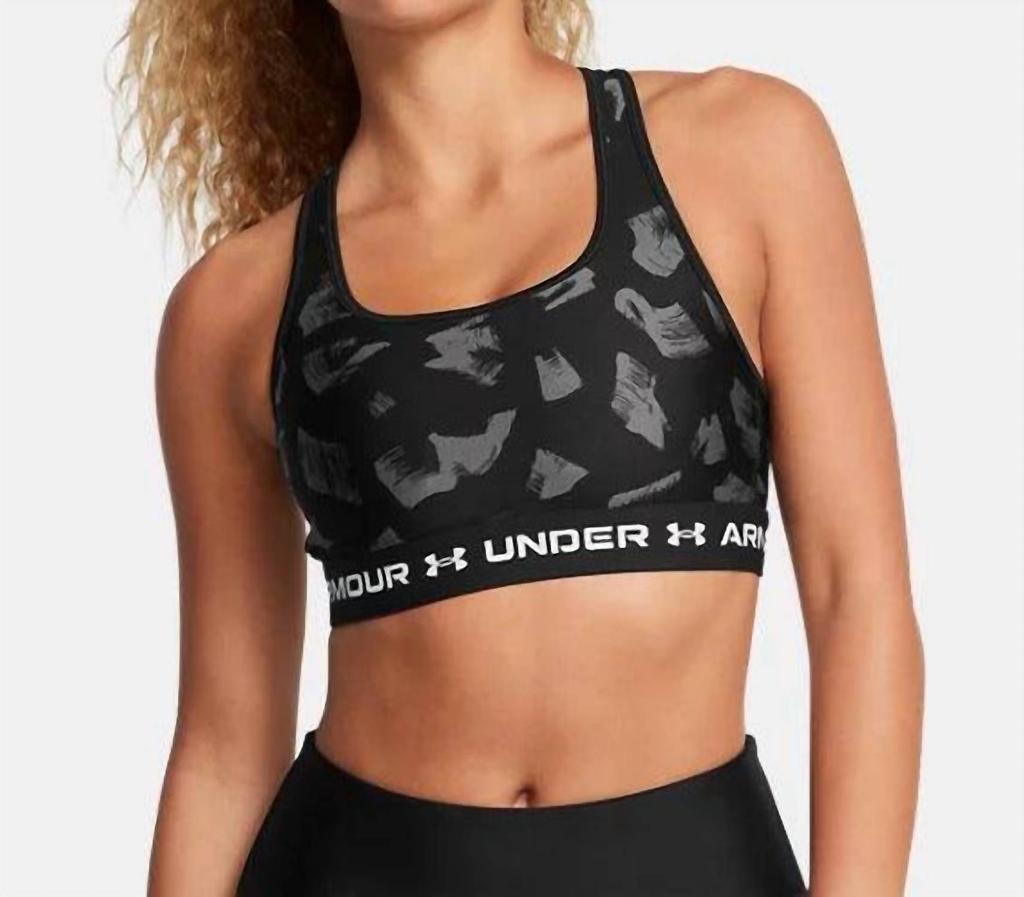 Under Armour Under Armour - Women's Crossback Mid Print Sports Bra