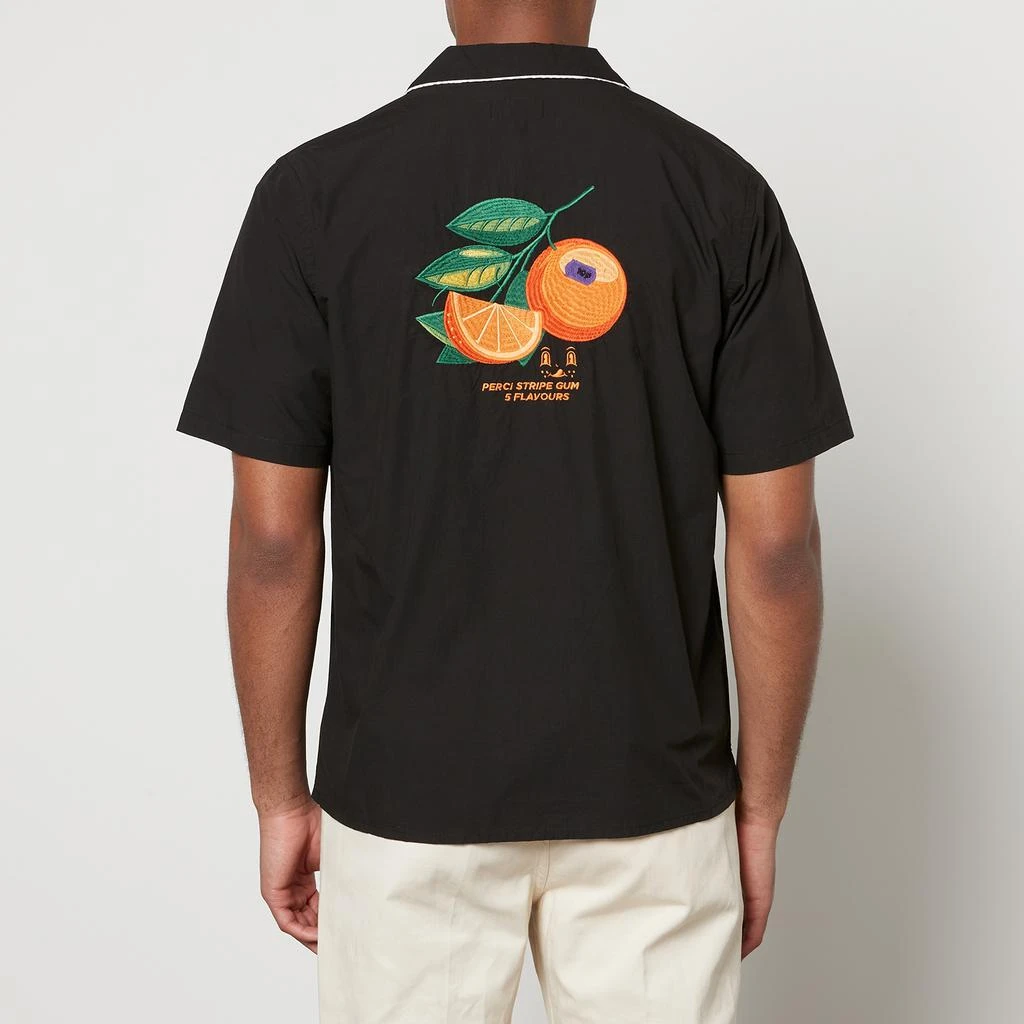 Percival PerciCo Cotton-Poplin Bowling Shirt 2