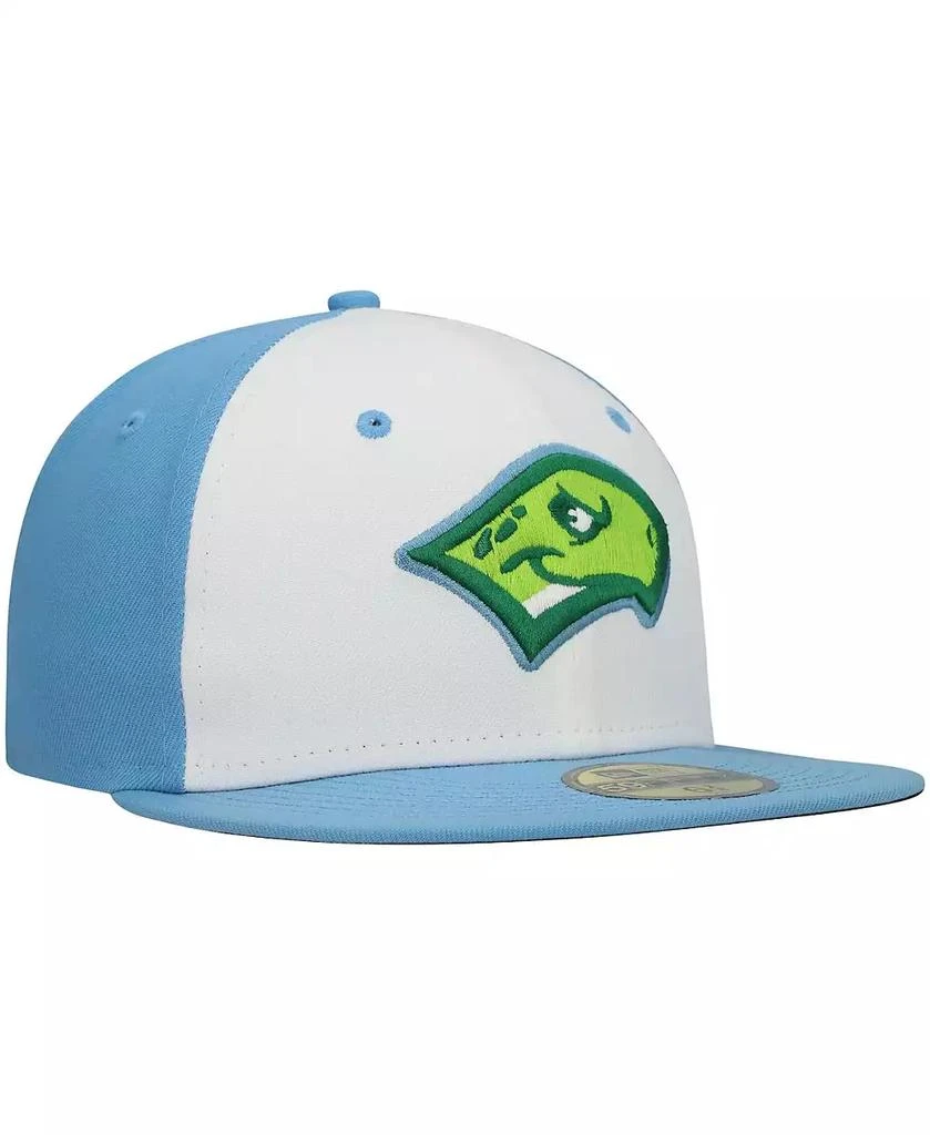 New Era Men's White Daytona Tortugas Authentic Collection Road 59FIFTY Fitted Hat 4