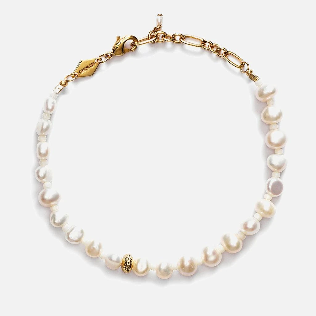 Anni Lu Anni Lu Stellar Pearly 18-Karat Gold Plated and Freshwater Pearl Bracelet 1