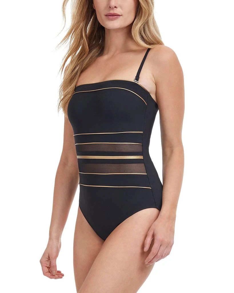 Gottex Bandeau One Piece Swimsuit 3