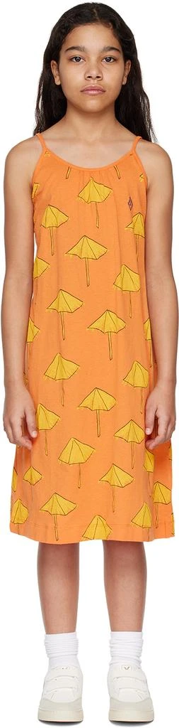 The Animals Observatory Kids Orange Gazel Dress 1