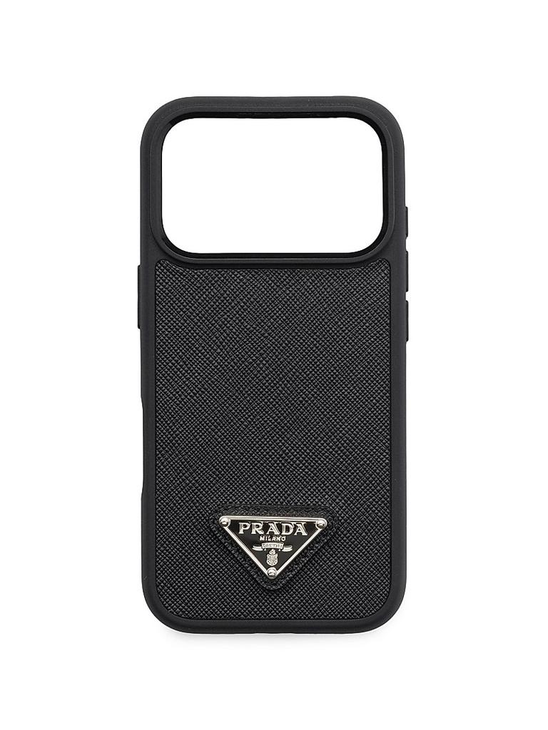 Prada Saffiano Leather Case For Iphone 14 Pro Max - Free Shipping