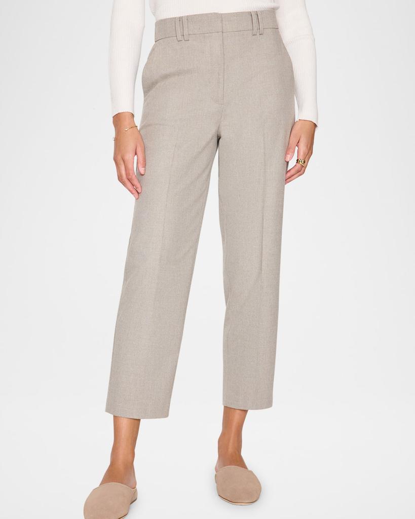 Brochu Walker Talia Cropped Straight-Leg Pants