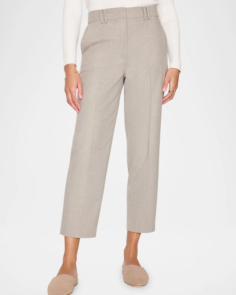 Brochu Walker Talia Cropped Straight-Leg Pants 1