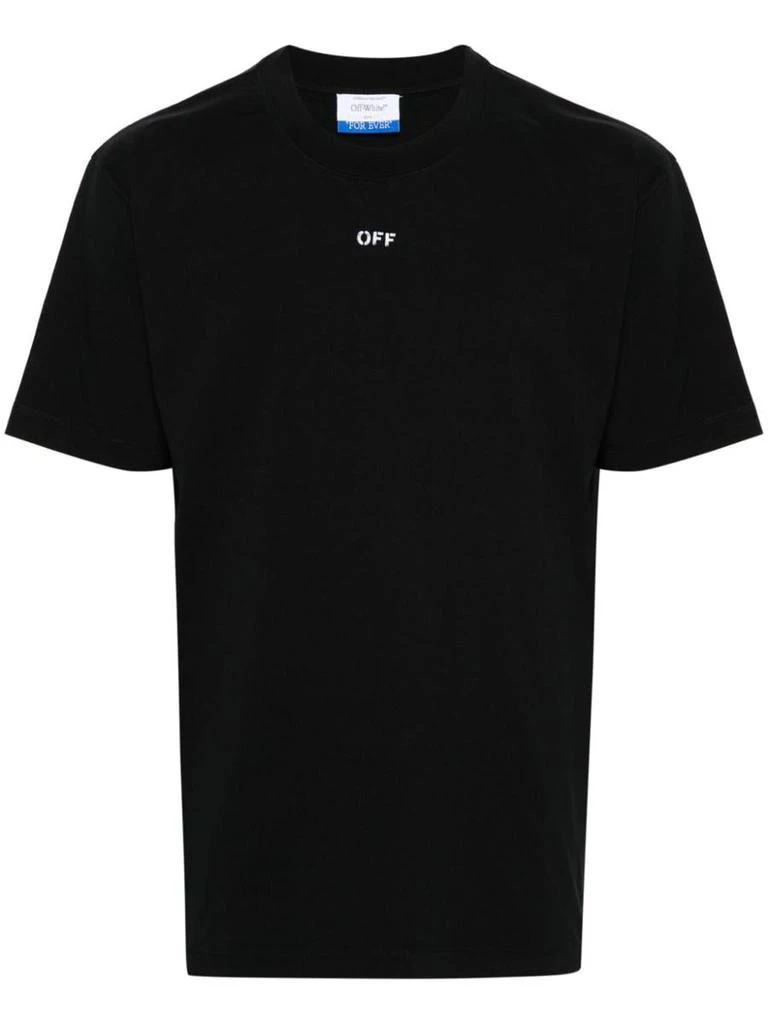 Off-White Off-White Logo Cotton T-Shirt 1
