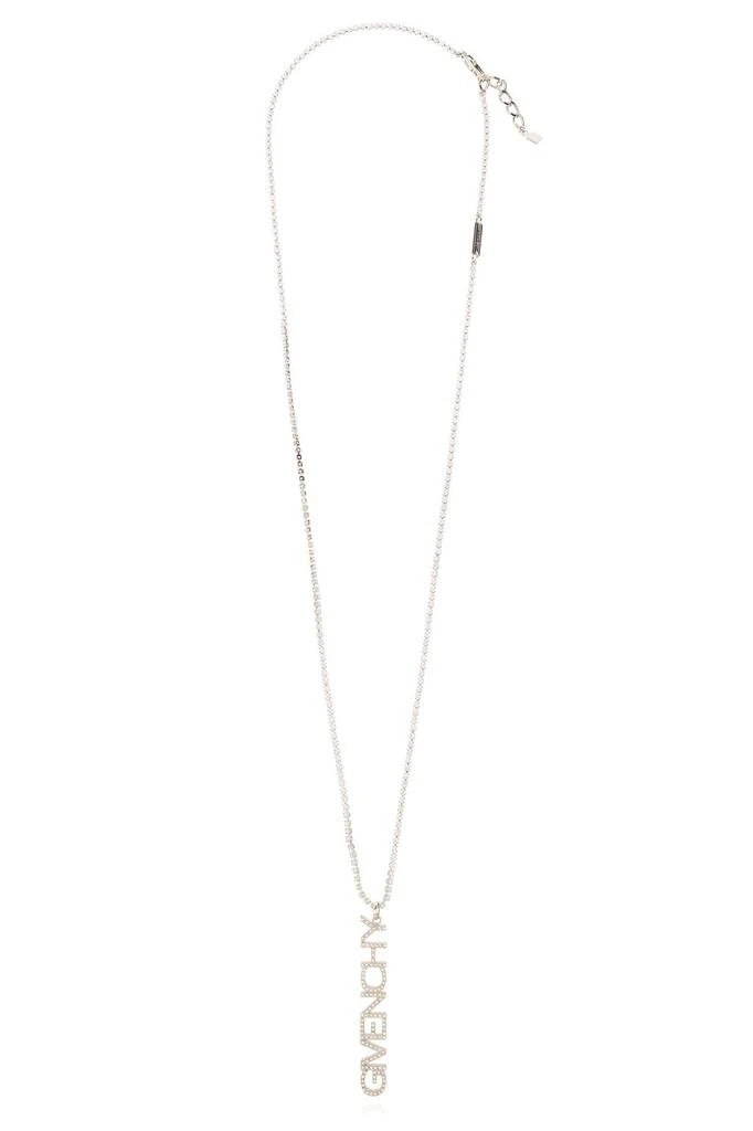 Givenchy Givenchy Logo Charm Necklace 2