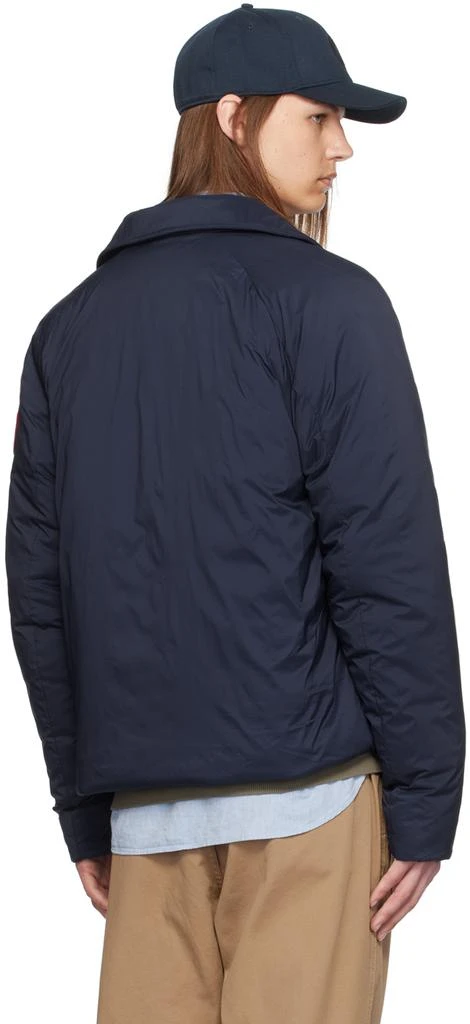 Canada Goose Navy Lodge Coach Down Jacket 3