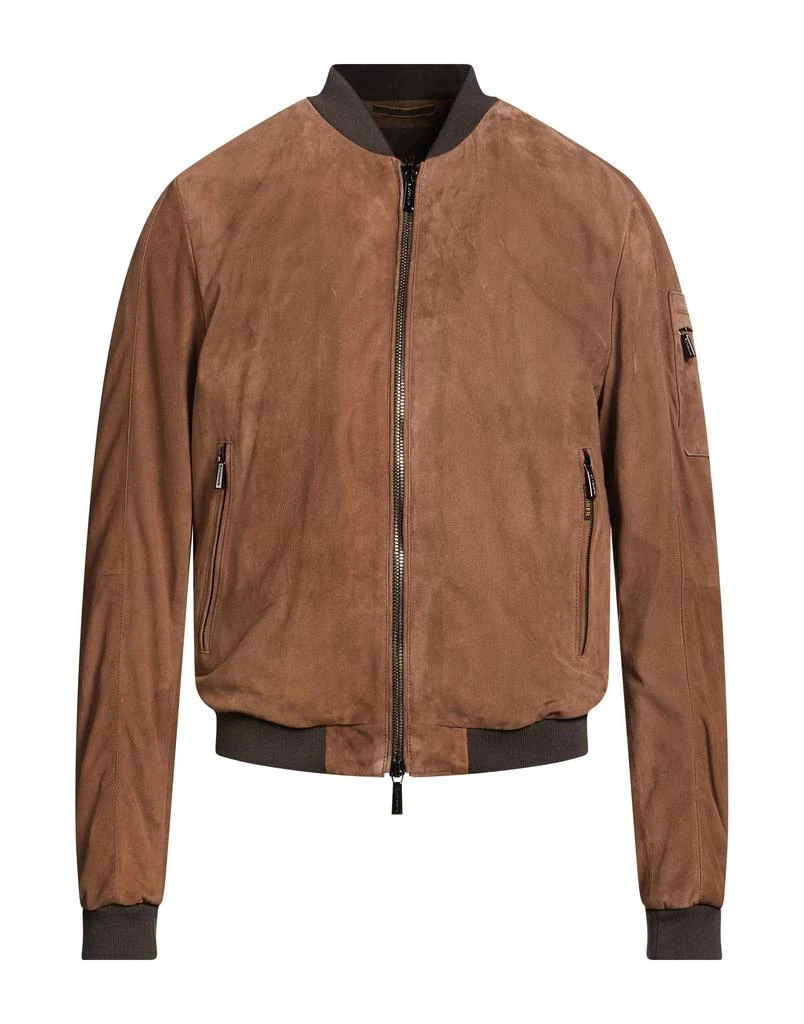 MOORER Leather jacket 3