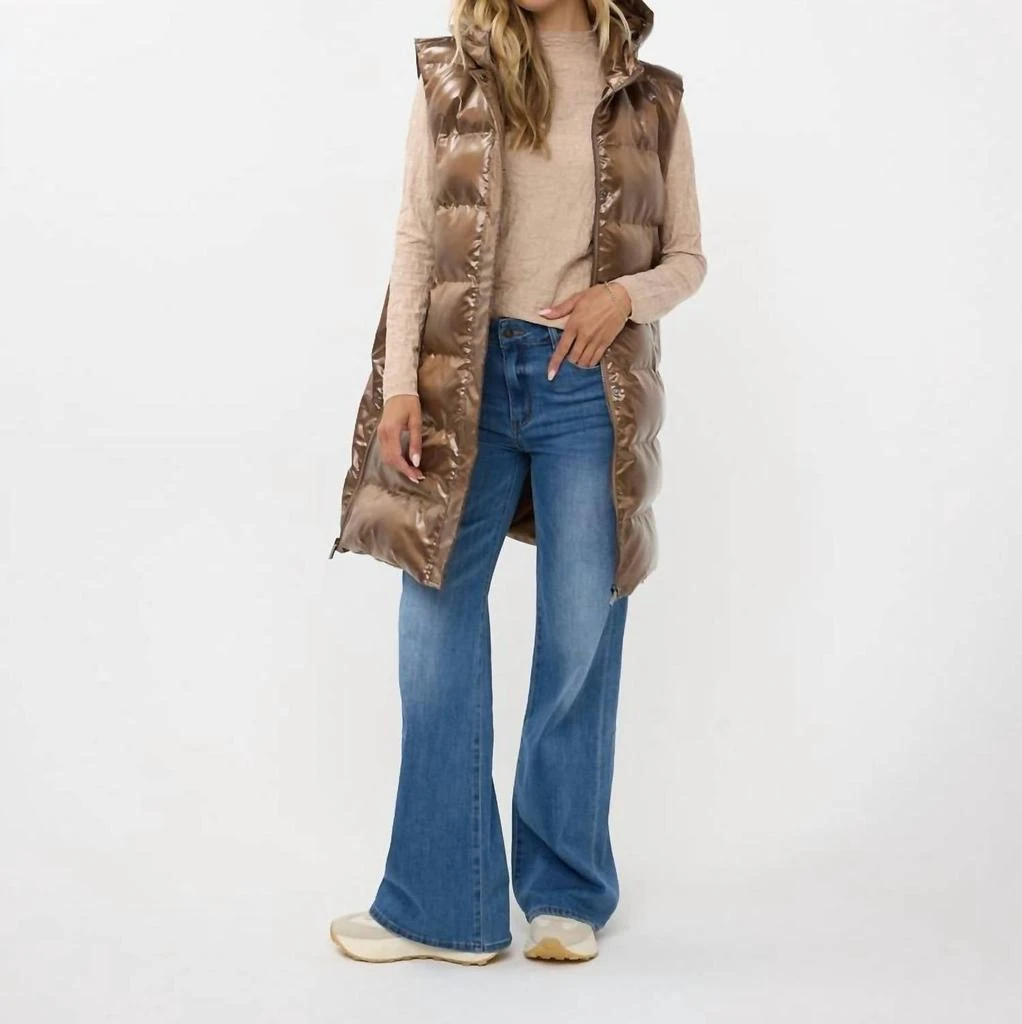 ESQUALO Esqualo - Long Hood Body Warmer Vest 3